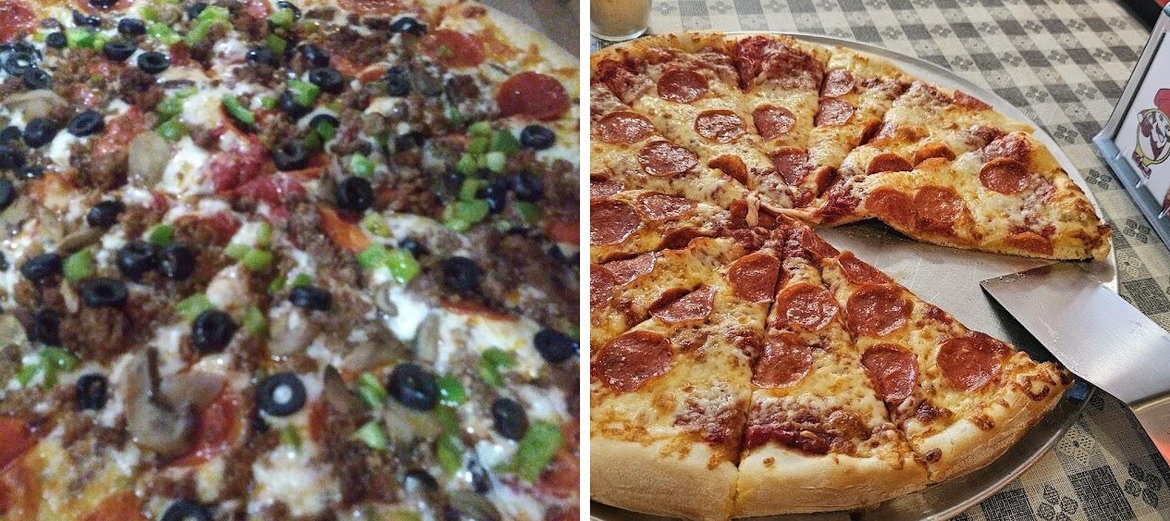 George's Pizza Menu